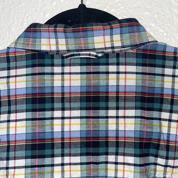 ROPER Men's Classic Plaid Button Down Shirt Long sleeve Cotton Multi Color Large - Picture 13 of 15